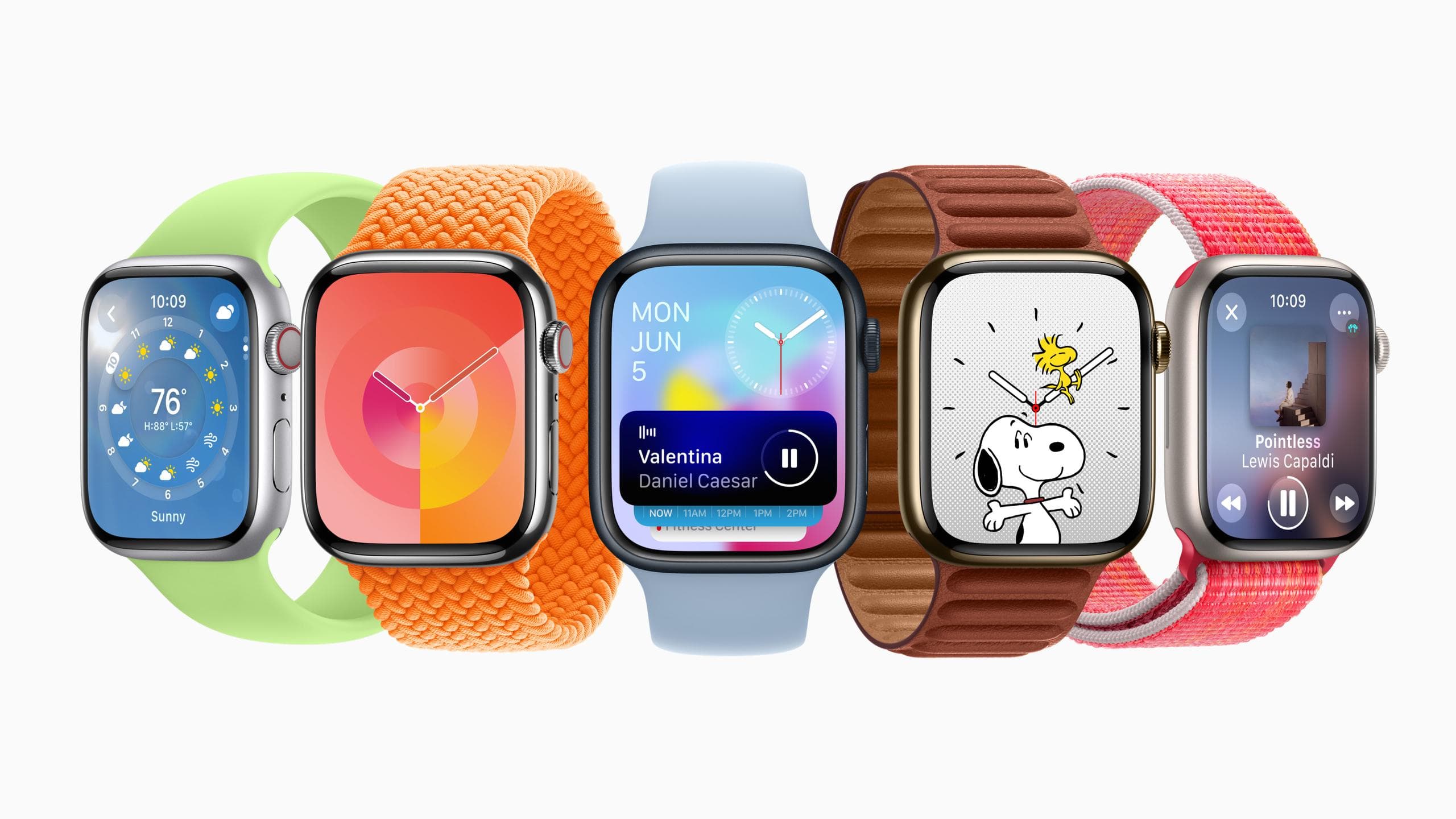 watchOS 10 offre app ridisegnate, nuove watch face, funzioni avanzate per ciclismo e trekking e strumenti a supporto della salute mentale.